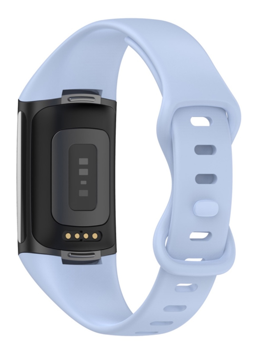 🌈 Slim Active Band For Fitbit Charge 5 Baby Blue smartphone wrist band